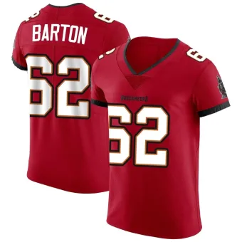 Men's Elite Tampa Bay Buccaneers NO.62 Graham Barton Vapor Jersey - Red