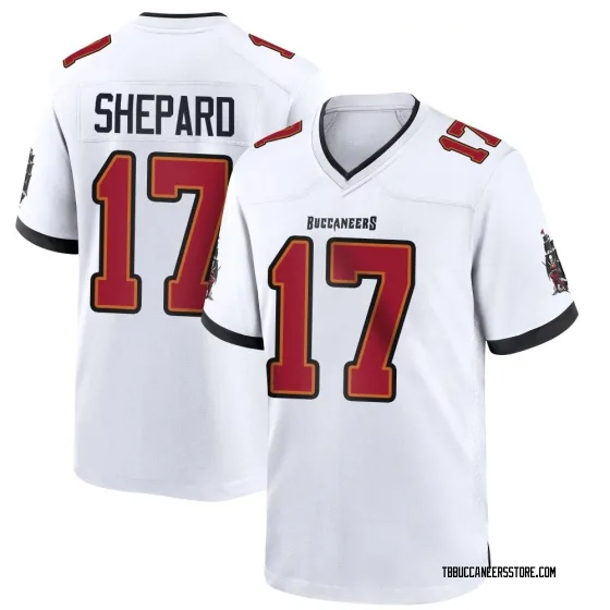 Men's Game Tampa Bay Buccaneers NO.17 Sterling Shepard Jersey - White