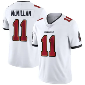 Men's Limited Tampa Bay Buccaneers NO.11 Jalen McMillan Vapor Untouchable Jersey - White