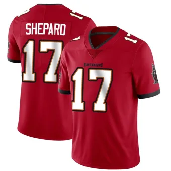 Men's Limited Tampa Bay Buccaneers NO.17 Sterling Shepard Team Color Vapor Untouchable Jersey - Red