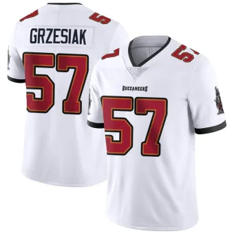 Men's Limited Tampa Bay Buccaneers NO.57 Daniel Grzesiak Vapor Untouchable Jersey - White