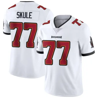 Men's Limited Tampa Bay Buccaneers NO.77 Justin Skule Vapor Untouchable Jersey - White