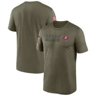 Tampa Bay Buccaneers Men's Legend Olive 2022 Salute to Service Team T-Shirt