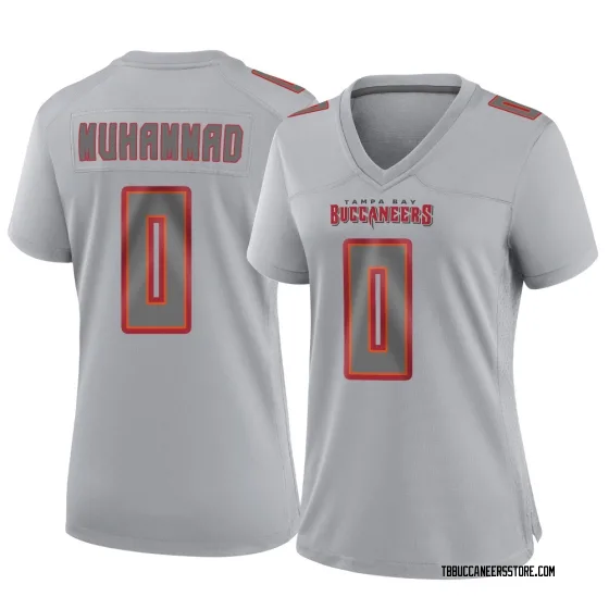 Women's Game Tampa Bay Buccaneers NO.0 Al-Quadin Muhammad Atmosphere Fashion Jersey - Gray