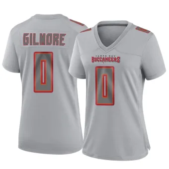 Women's Game Tampa Bay Buccaneers NO.0 Jy Gilmore Atmosphere Fashion Jersey - Gray