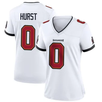 Women's Game Tampa Bay Buccaneers NO.0 Ted Hurst Jersey - White