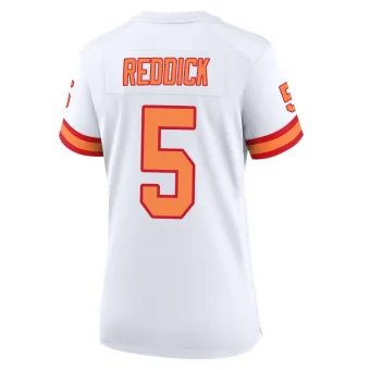 Women's Game Tampa Bay Buccaneers NO.5 Haason Reddick '76 50th Season Jersey - White