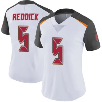 Women's Limited Tampa Bay Buccaneers NO.5 Haason Reddick Vapor Untouchable Jersey - White