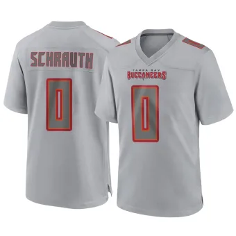 Youth Game Tampa Bay Buccaneers NO.0 Billy Schrauth Atmosphere Fashion Jersey - Gray