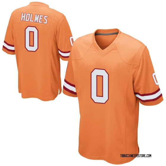 Youth Game Tampa Bay Buccaneers NO.0 Yasir Holmes Alternate Jersey - Orange