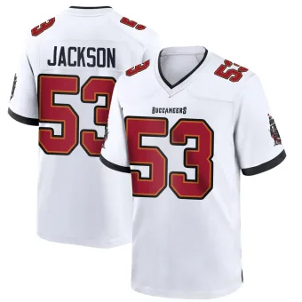 Youth Game Tampa Bay Buccaneers NO.53 Nick Jackson Jersey - White