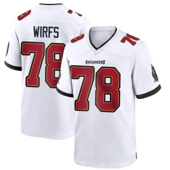 Youth Game Tampa Bay Buccaneers NO.78 Tristan Wirfs Jersey - White