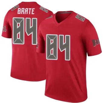 Youth Legend Tampa Bay Buccaneers NO.84 Cameron Brate Color Rush Jersey - Red