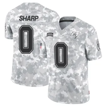 Youth Limited Tampa Bay Buccaneers NO.0 Bauer Sharp 2024 Salute to Service Jersey - Arctic Camo
