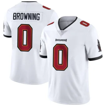 Youth Limited Tampa Bay Buccaneers NO.0 Jake Browning Vapor Untouchable Jersey - White