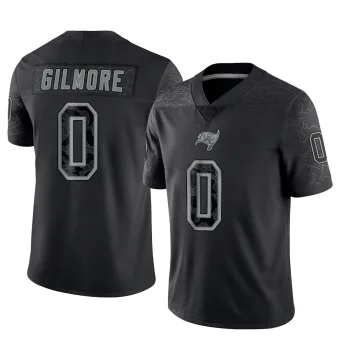 Youth Limited Tampa Bay Buccaneers NO.0 Jy Gilmore Reflective Jersey - Black