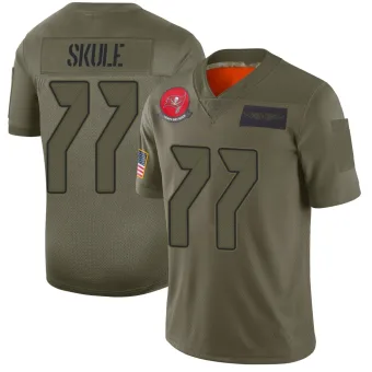 Youth Limited Tampa Bay Buccaneers NO.77 Justin Skule 2019 Salute to Service Jersey - Camo