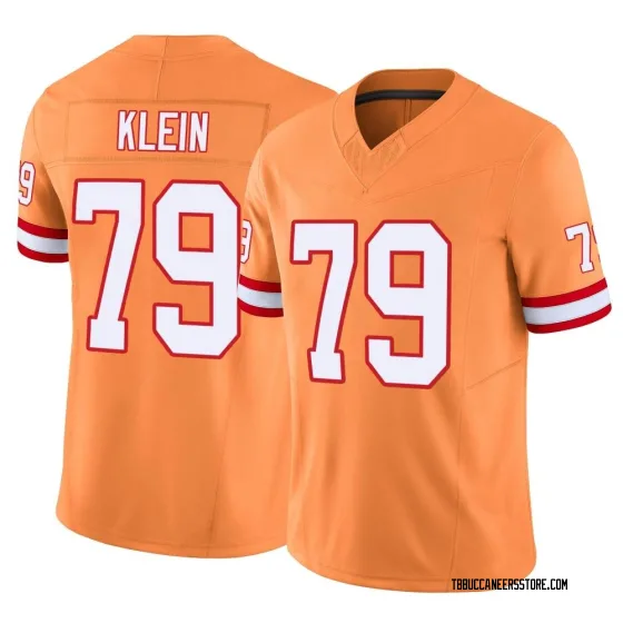 Youth Limited Tampa Bay Buccaneers NO.79 Elijah Klein Vapor F.U.S.E. Jersey - Orange